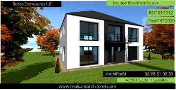 Maison bois à toiture zinc à 4 pentes ou mansart et mansard par ... Maison bois à toiture zinc à 4 pentes ou mansart et mansard par ...