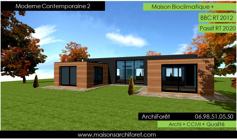 Maisons Bois Archiforet Archi Foret