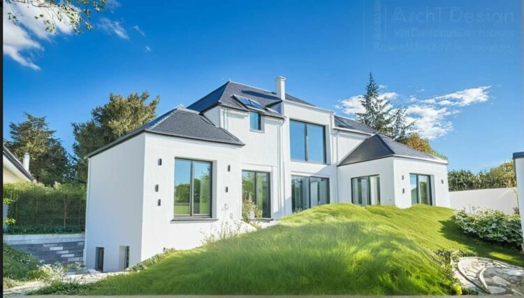 Realisation 30 - Maisons Archiforet - Constructeur Maison 4 pans moderne val de marne