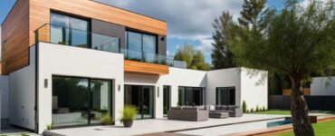 Réalisation Maisons ArchiForêt - Construction d'une maison moderne bardage bois écoloqique en ile de france dans les yvelines